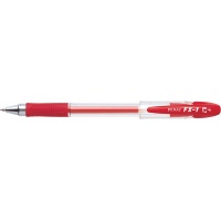 Długopis żelowy FX1 0 7mm czerwony, Żelopisy, Artykuły do pisania i korygowania