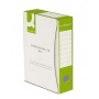 Pudło archiwizacyjne Q-CONNECT,  karton,  A4/80mm,  zielone