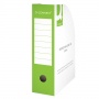 Pojemnik na dokumenty  Q-CONNECT,  karton,  otwarte,  A4/80mm,  zielone