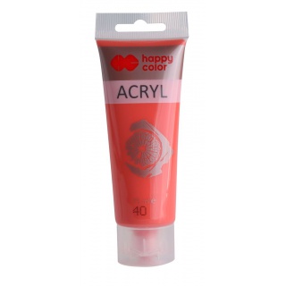 FARBA AKRYLOWA 75ML HAPPY COLOR KORALOWA, Podkategoria, Kategoria