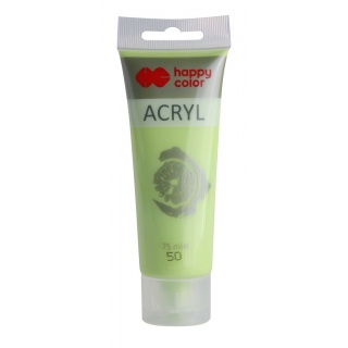 FARBA AKRYLOWA 75ML HAPPY COLOR LIMONKA, Podkategoria, Kategoria