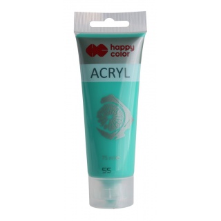 FARBA AKRYLOWA 75ML HAPPY COLOR SZMARAGDOWA, Podkategoria, Kategoria