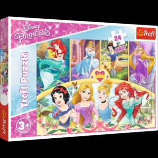14294 24 Maxi - Magia wspomnień / Disney Princess, Puzzle, Zabawki