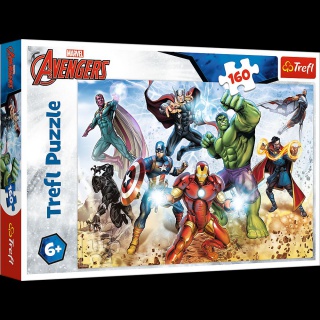 15368 160 - Gotowi by ratować świat / Disney Marvel The Avengers, Puzzle, Zabawki