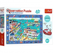 15536 70 Obserwacyjne - Odwiedzamy port / Trefl, 70 element&oacute;w, Puzzle