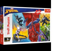 16347 100 - Do góry nogami / Disney Marvel Spiderman, Puzzle, Zabawki