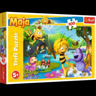 16361 100 - Pszczółka Maja i przyjaciele / Studio 100 Maya the Bee, Puzzle, Zabawki