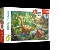 17319 60 - Wędrówka dinozaurów / Trefl, Puzzle, Zabawki