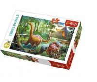 17319 60 - Wędr&oacute;wka dinozaur&oacute;w / Trefl, 60 element&oacute;w, Puzzle