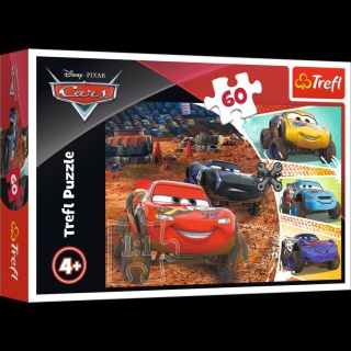 17327 60 - Zygzak McQueen z przyjaciółmi / Disney Cars 3, Puzzle, Zabawki