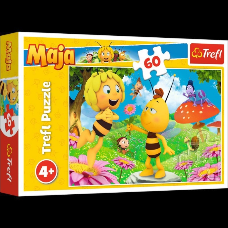 17330 60 - Kwiatek dla Mai / Studio 100 Maya the Bee, Puzzle, Zabawki