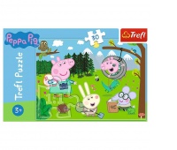 18245 30 - Leśna wyprawa / Peppa Pig, 30 element&oacute;w, Puzzle