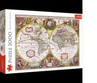 27095 2000 - Mapa Ziemi, 1630 / Bridgeman_L, Puzzle, Zabawki