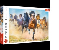 27098 2000 - Galopujące stado koni / Ansada Licensing_flat_fee, Puzzle, Zabawki
