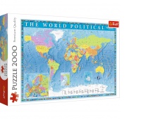 27099 2000 - Polityczna mapa świata / Meridian_L, 2000 element&oacute;w, Puzzle