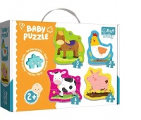 36070 Baby Classic - Zwierzątka na wsi / Trefl Baby, Dla malucha, Puzzle