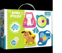 36074 Baby Classic - Zwierzątka / Trefl Baby, Puzzle, Zabawki