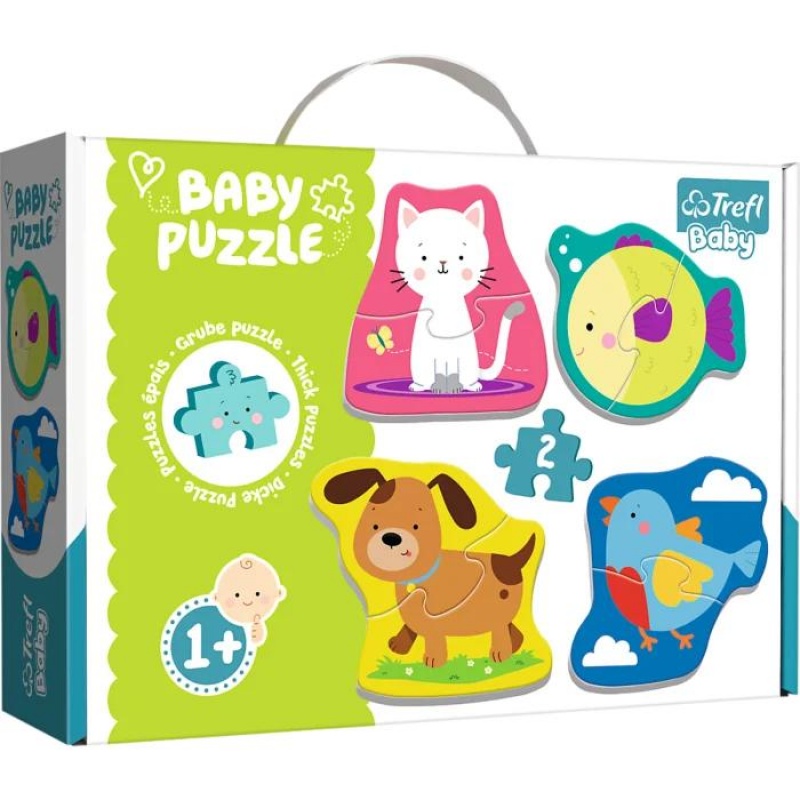 36074 Baby Classic - Zwierzątka / Trefl Baby, Dla malucha, Puzzle