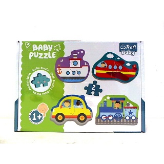 36075 Baby Classic - Pojazdy - transport / Trefl Baby, Puzzle, Zabawki