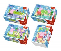 54169 54 mini - Wesoły dzień Świnki Peppy / Peppa Pig, Mini, Puzzle