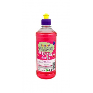 Różowy klej PVA 500 ml, Kleje, Artykuły szkolne