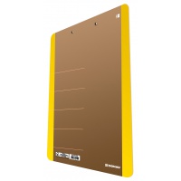 Cardboard clipoard DONAU Life, A4, with a clip, yellow