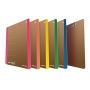 Clipboard DONAU Life, karton, A4, z klipsem, żółty, Clipboardy, Archiwizacja dokumentów