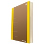 Notatnik DONAU Life, organizer, 165x230mm, 80 kart., żółty