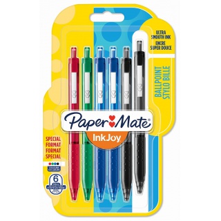 KPL. DŁUGOPISÓW INKJOY 300RT 4+1 GRATIS, Długopisy, Artykuły do pisania i korygowania
