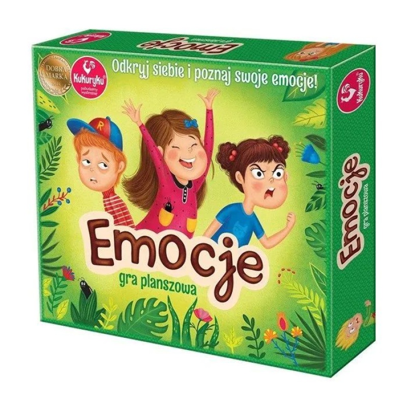 EMOCJE -GRA PLANSZOWA 3667, Planszowe, Gry