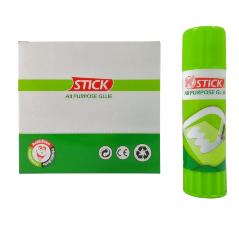 KLEJ W SZTYFCIE 36g. PVP 12/288, Kleje, Galanteria biurowa