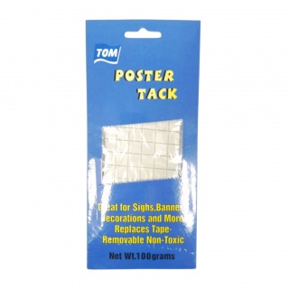 MASA SAMOPRZYLEPNA POSTER TACK 75g LZ16-01, Akcesoria do klejenia, Art. kreatywne