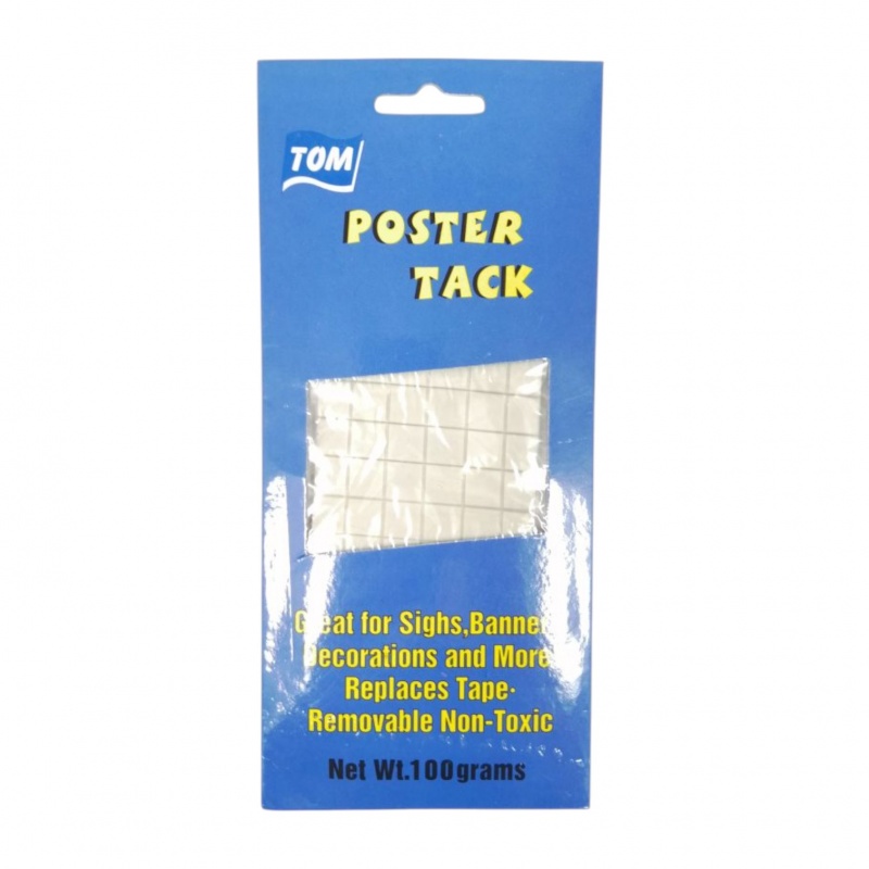MASA SAMOPRZYLEPNA POSTER TACK 75g LZ16-01, Akcesoria do klejenia, Art. kreatywne