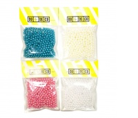 KORALE 6mm 300szt LZ10-03, Koraliki, Art. kreatywne