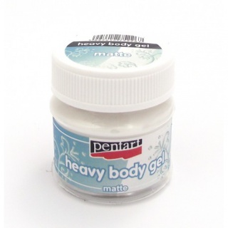 PENTART PASTA HEAVY BODY ŻEL MAT. OPAL. 50ml, Podkategoria, Kategoria