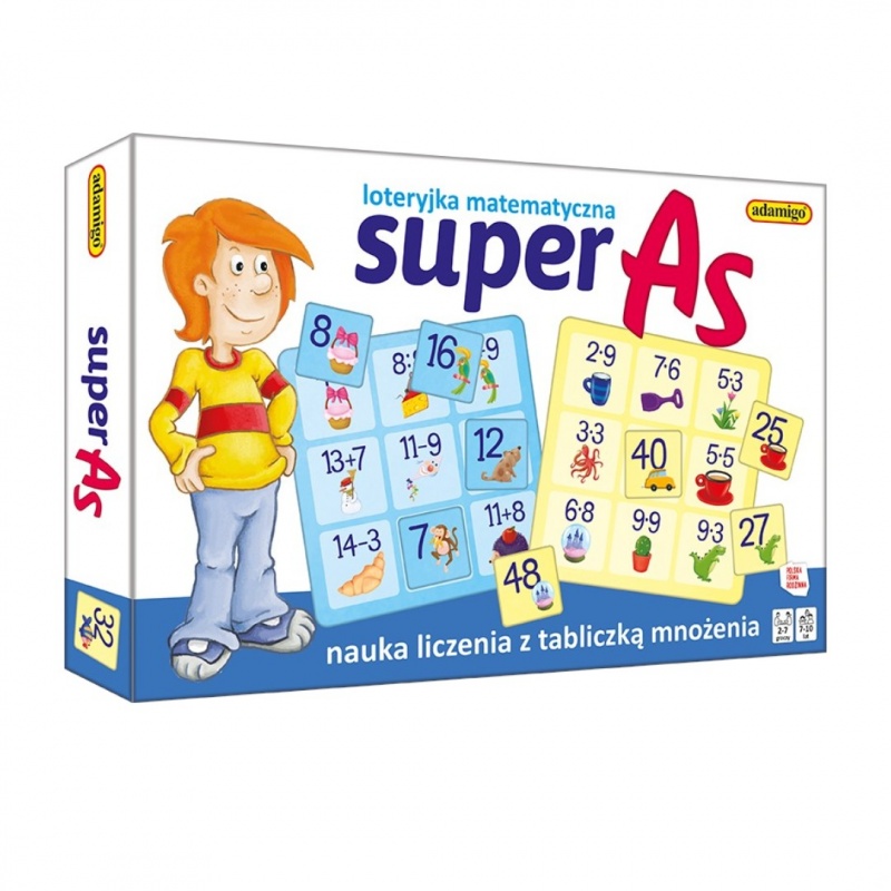 SUPER AS - GRA, Edukacyjne, Gry
