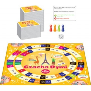 CZACHA DYMI - GRA, Planszowe, Gry