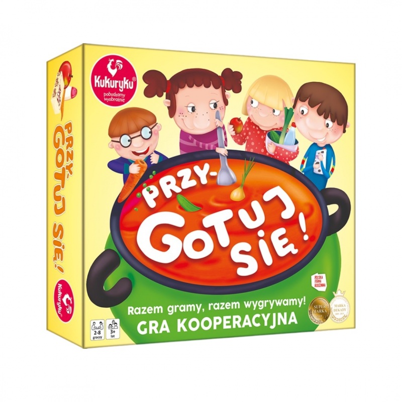 PRZYGOTUJ SIĘ GRA PLANSZOWA 3148, Planszowe, Gry