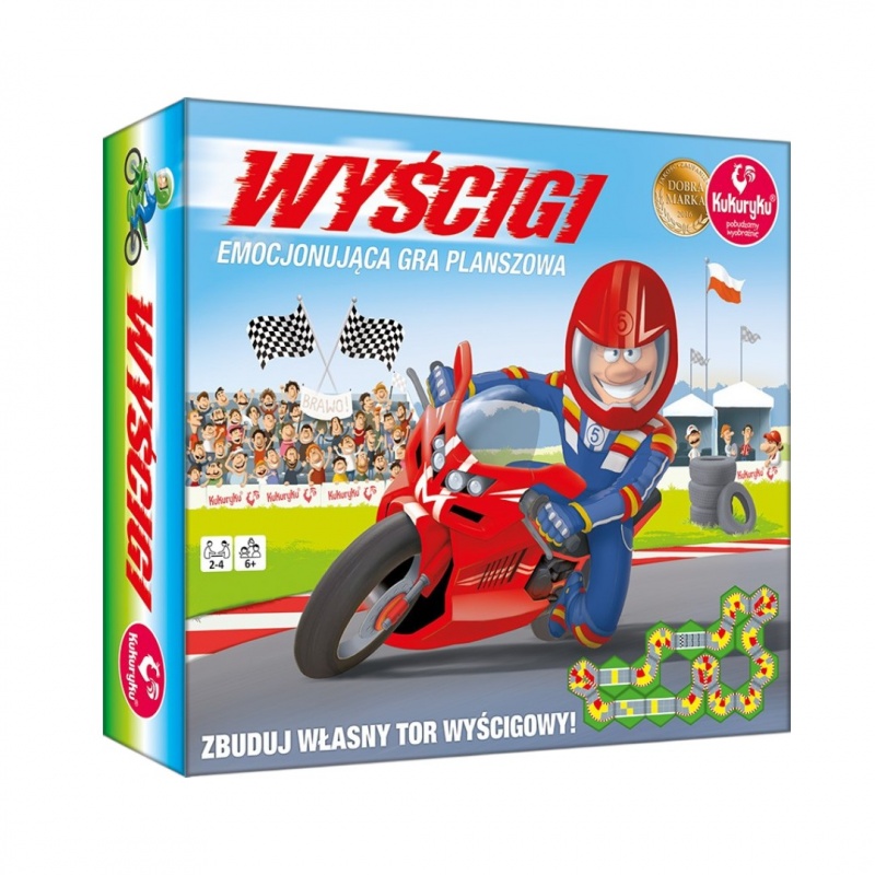 WYŚCIGI GRA PLANSZOWA 3162, Planszowe, Gry