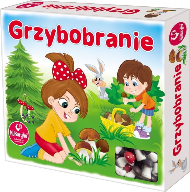 GRZYBOBRANIE GRA 3346, Planszowe, Gry