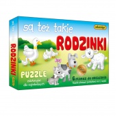 PUZZLE EDUKACYJNE SĄ TEŻ TAKIE RODZINKI, Edukacyjne, Gry