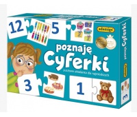 POZNAJĘ CYFERKI - GRA PUZZLOWA, Podkategoria, Kategoria