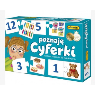 POZNAJĘ CYFERKI - GRA PUZZLOWA, Podkategoria, Kategoria