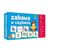 ZABAWA W CZYTANIE - ZESTAW EDUKACYJNY, Edukacyjne, Gry