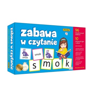 ZABAWA W CZYTANIE - ZESTAW EDUKACYJNY, Edukacyjne, Gry