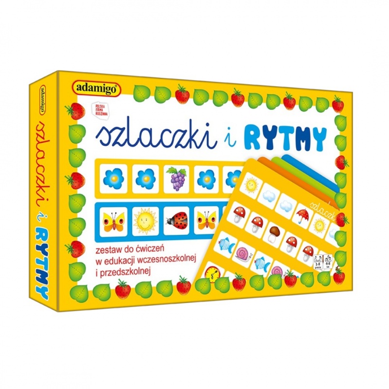 SZLACZKI I RYTMY - ZESTAW EDUKACYJNY, Edukacyjne, Gry