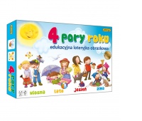 CZTERY PORY ROKU - ZESTAW EDUKACYJNY, Edukacyjne, Gry