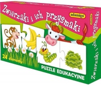 ZWIERZAKI I PRZYSMAKI - UKŁADANKA EDUKACYJNA, Podkategoria, Kategoria