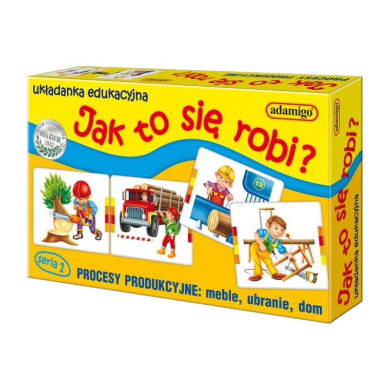 JAK TO SIE ROBI -SERIA 1, Edukacyjne, Gry