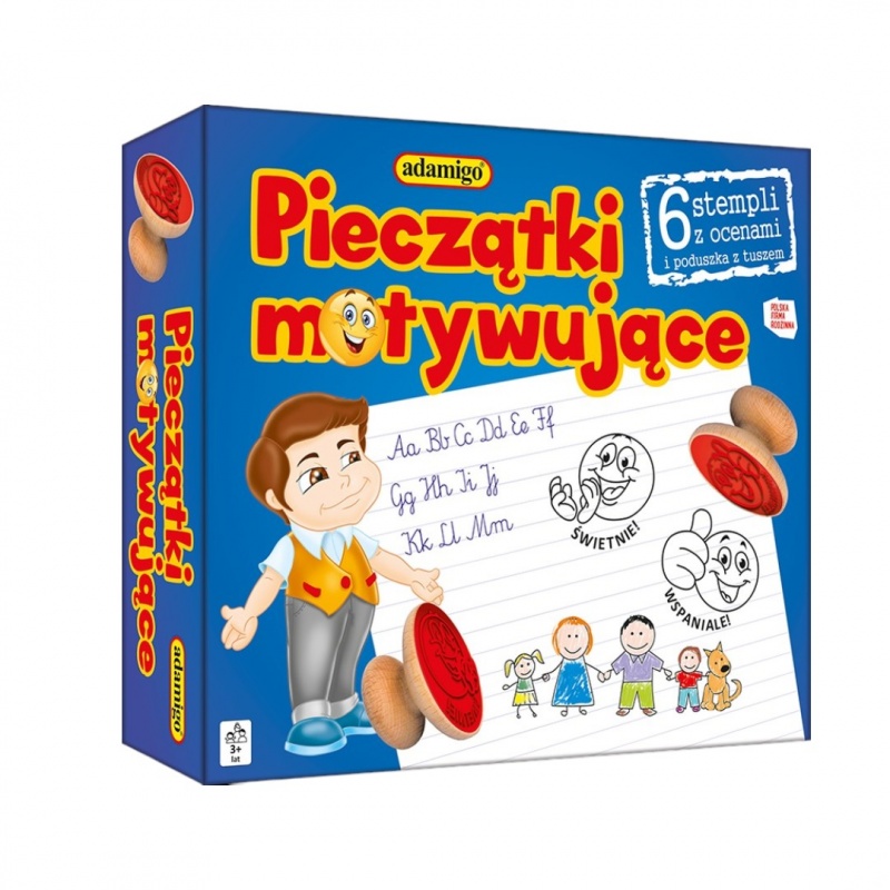 PIECZĄTKI MOTYWUJĄCE, Kreatywne, Zabawki
